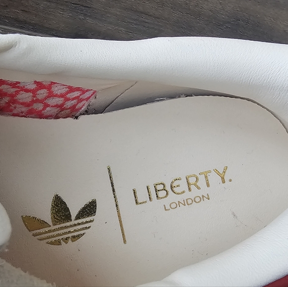 Adidas Gazelle Bold Red and White Sneakers - Picture 12 of 17